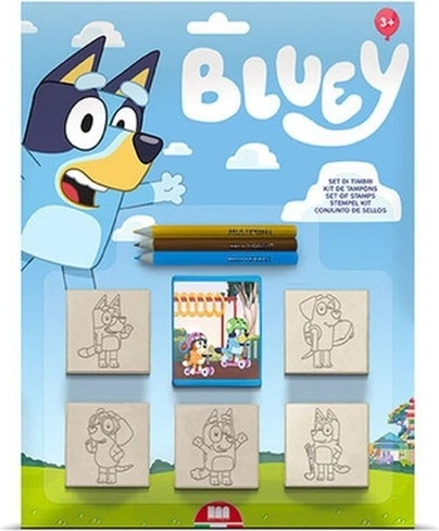 Multiprint Bluey set štampiljk 5 kos