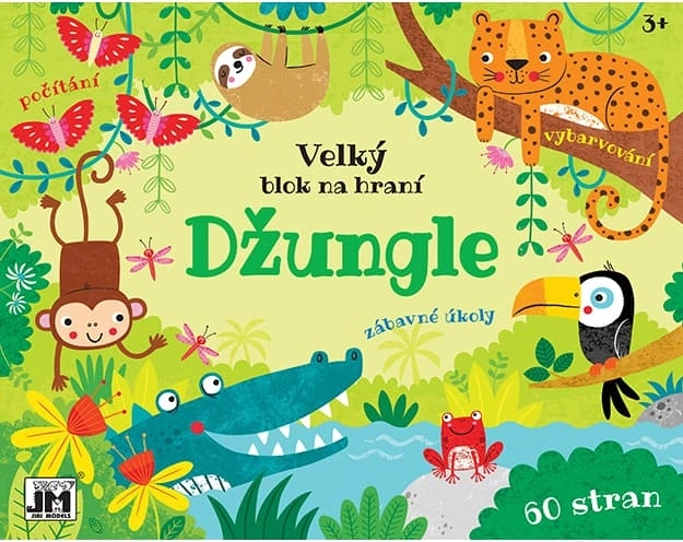 Velik igralni blok Džungla