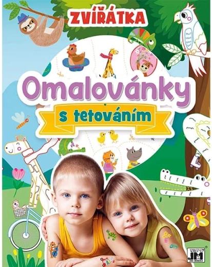 Pobarvanka z živalskimi tatuji