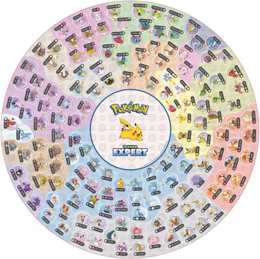 Dvostranska igralna plošča, polna Pokémonov