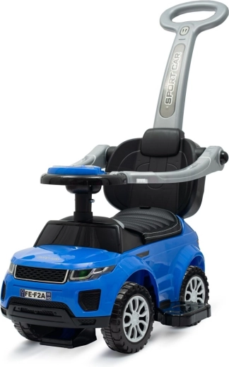 Otroško poganjalno kolo 3v1 Baby Mix Plus, modro