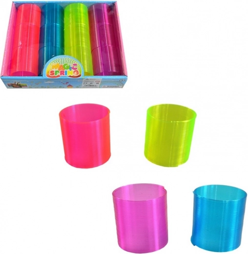 Barvna vzmet z dekorativno embalažo