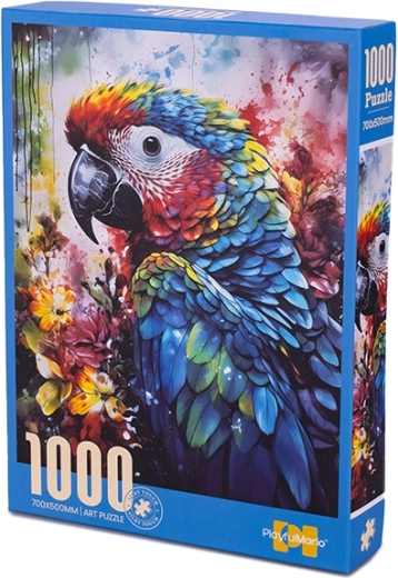 Sestavljanka Ara papagaj 1000 koščkov 70 × 50 cm