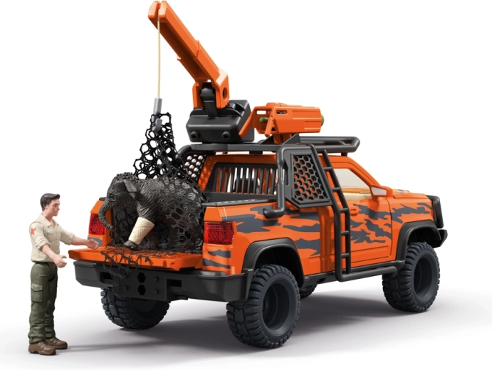 Delujoč vitel in žerjav