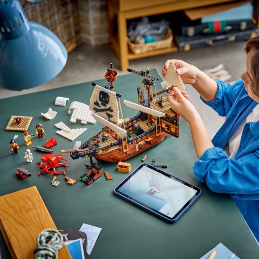 Pregledno sestavljanje z aplikacijo LEGO Builder