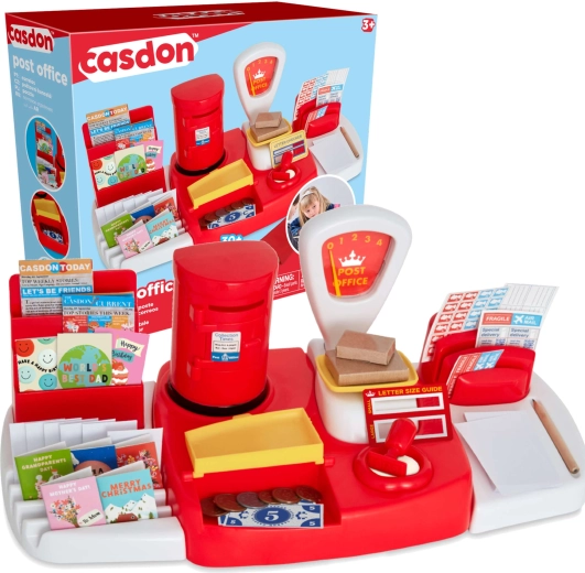 Casdon otroška pošta s tehtnico in dodatki