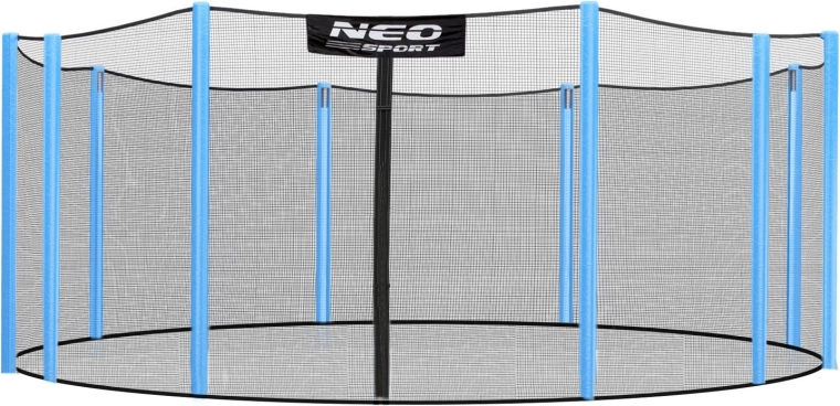 Neo-Sport zunanja zaščitna mreža za trampolin 457–465 cm (15 ft) za 10 drogov