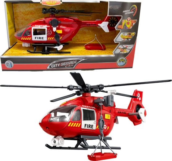 Gasilski helikopter 1:12 City Service