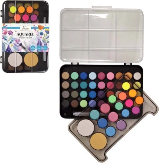 Set akvarelnih barv, 36 barv