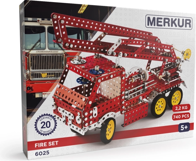 Merkur Fire set konstrukcijski komplet za male gasilce