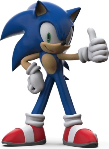 Comansi figurica Sonic s palcem gor