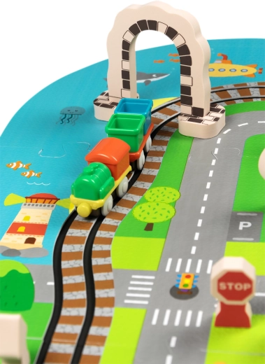 Samovozeča lokomotiva in vagoni