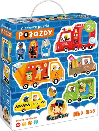 Prve sestavljanke – vozila