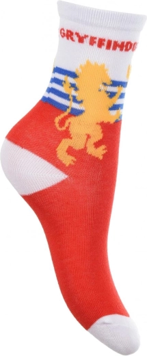 Motiv Gryffindor z izrazitim napisom in grbom