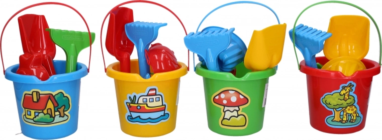 Komplet za pesek z majhnim vedrom 10 × 11 cm