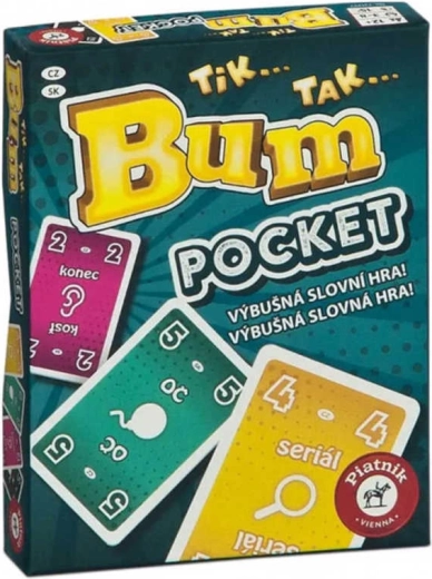 Piatnik Tik Tak Bum Pocket – družabna igra s kartami