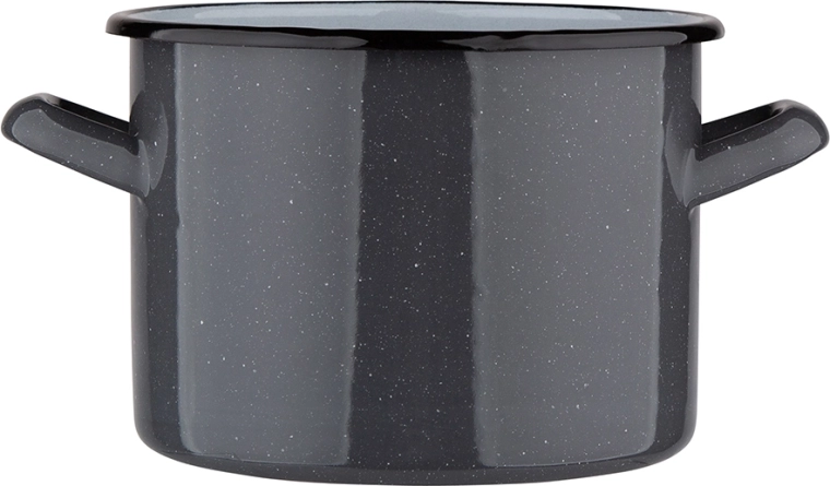 Siv pikčast lonec 3,3 l (18 cm)
