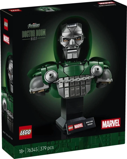 LEGO Marvel doprsni kip Doktorja Dooma