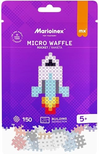 Konstrukcijski komplet Micro Waffle – 150 delov