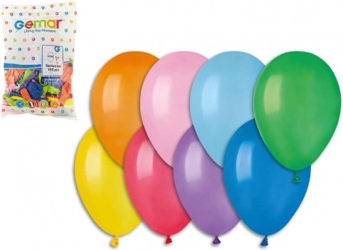 Nafukljive pastelne balončke 8" 100 kosov