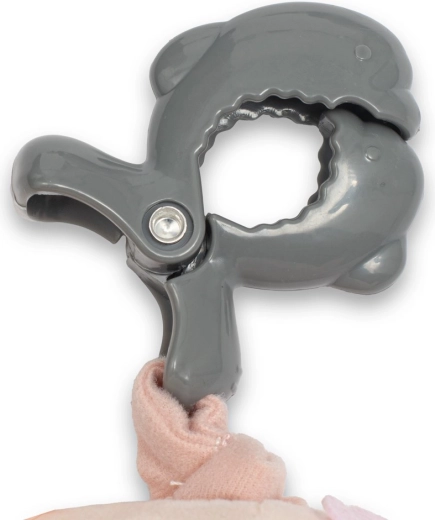 Varen klip za pritrditev na voziček in avtosedež