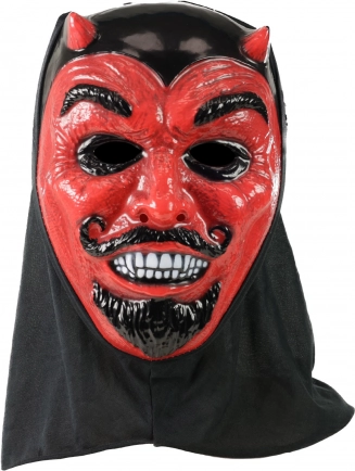 strašljiva maska hudiča za karneval
