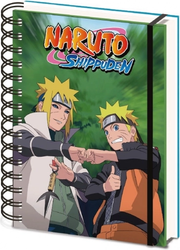 Spiralni blok A5 Naruto