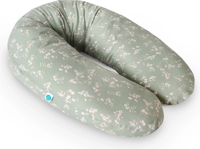 Blazina za dojenje in nosečniška blazina Ceba Cebuszka Multi Green Meadow 190 cm