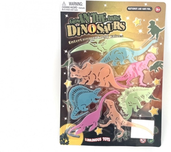Dinozavri, ki svetijo v temi – bleščeča dekoracija in igrača za otroke