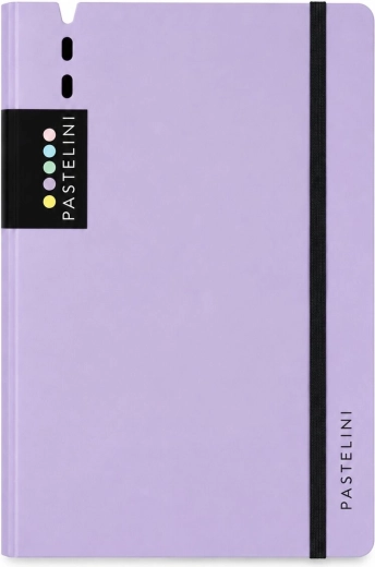Pastelini karis blok A5 iz penastega materiala, vijoličen