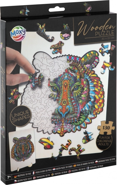 Moxy obrisne puzzle tiger 130 kosov
