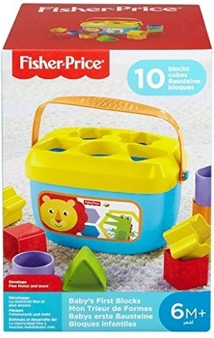 Prve kocke za dojenčka FISHER‑PRICE