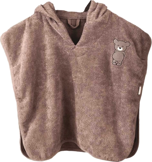 Petú Petú otroški pončo s kapuco Celsa teddy