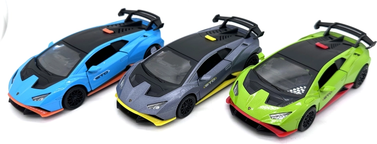Kovinski model Lamborghini Huracán STO – 3 različice