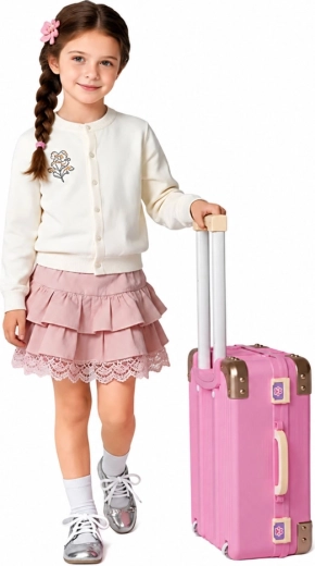 Easy to transport like a real suitcase