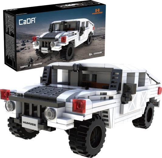 CaDA Humvee belo terensko vozilo iz kock