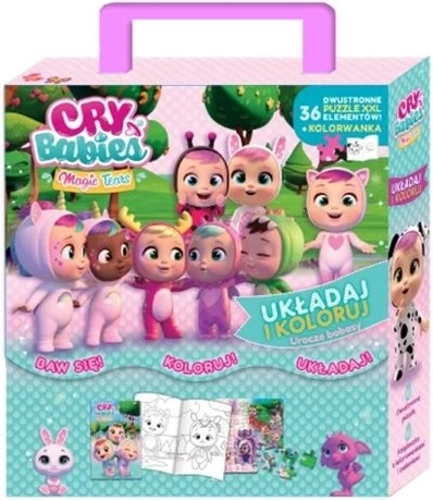 Cry Babies Magic Tears – sestavljaj in pobarvaj 1. del