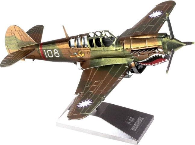 Metal Earth 3D sestavljanka P-40 Warhawk