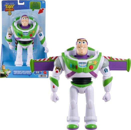 Mattel Disney Pixar Toy Story 5 figura Buzz Lightyear z odpiralnimi krili