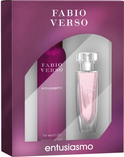 Darilni set za ženske BI-ES Fabio Verso Entusiasmo – parfumska voda 50 ml + deodorant 150 ml
