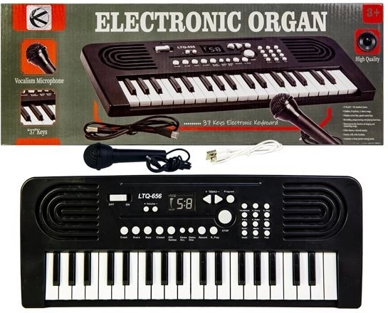 Otroške orgle (klaviatura) z mikrofonom – 1 kos