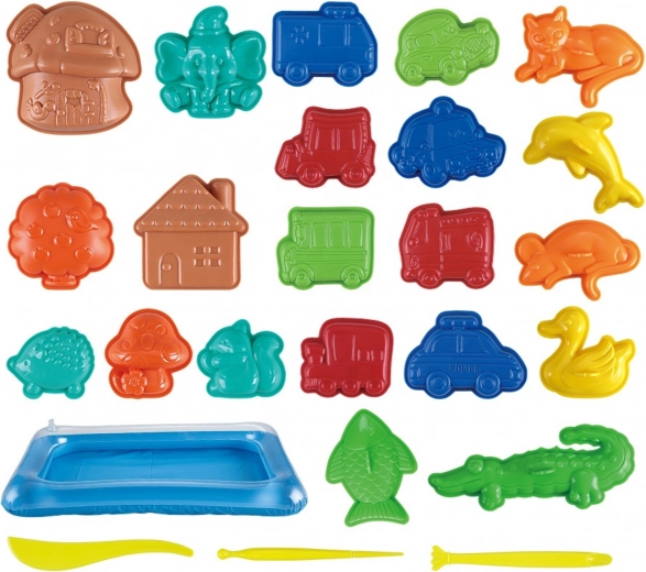 Bogat komplet modelčkov in orodij