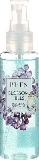 Telesni sprej z bleščicami BI-ES Blossom Hills 200 ml