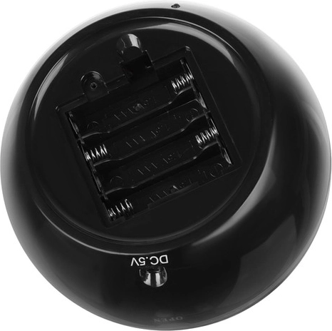 Powered via USB or batteries