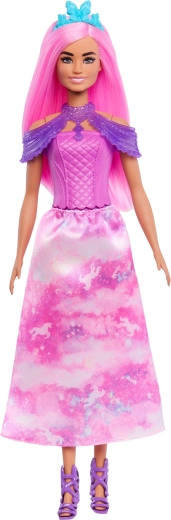 Punčka Barbie z rožnatimi lasmi