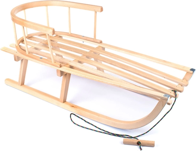 Vlečna vrvica z lesenim ročajem