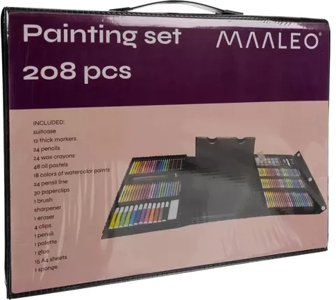208 pieces in one case