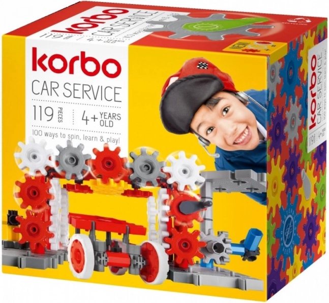 Konstruktorski komplet Korbo Car Service