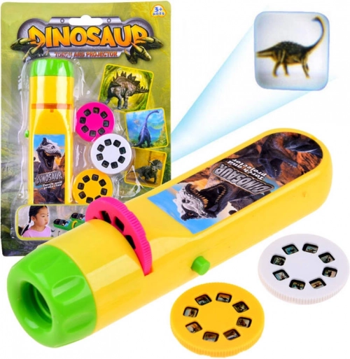 Otroški projektor svetilka z dinozavri