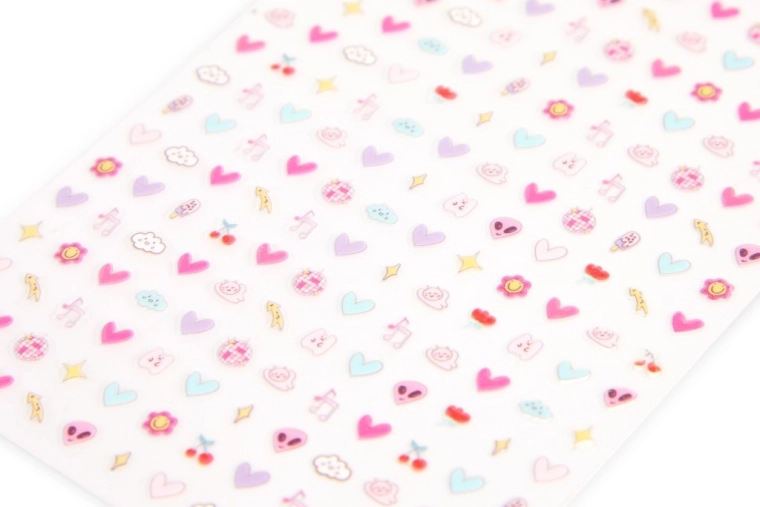 Sijoče drobne nalepke